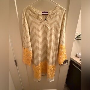 Sana Safinaz Elegant Long Sleeve Pakistani Dress